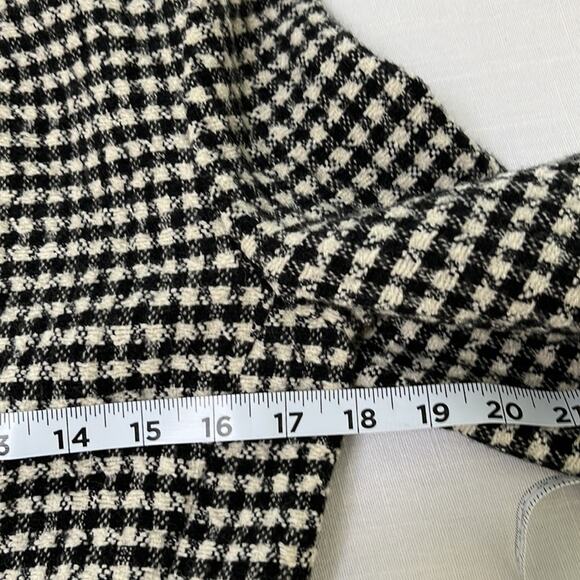 ETOILE ISABEL MARANT Lyra Houndstooth Blazer, Black/White Size 40 - Picture 4 of 7
